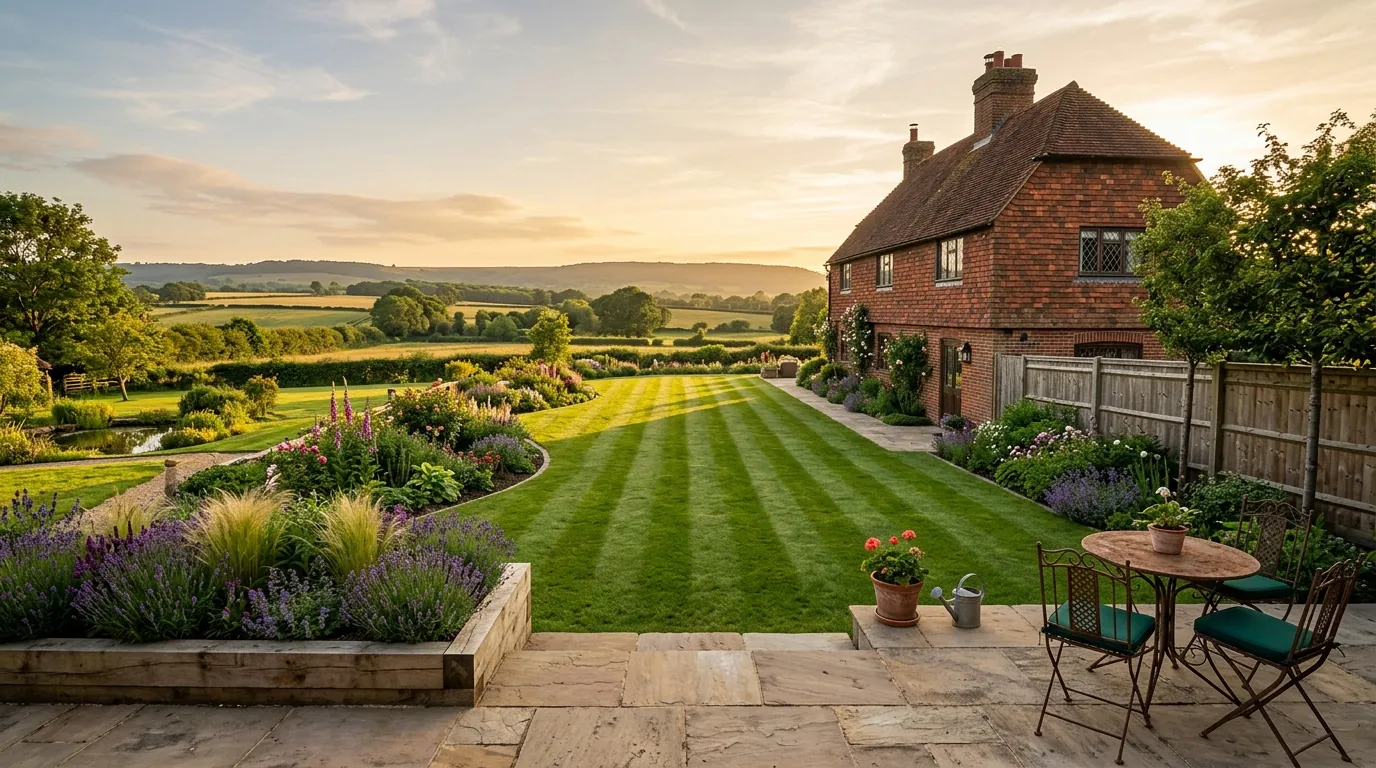 Garden transformation (illustrative image)