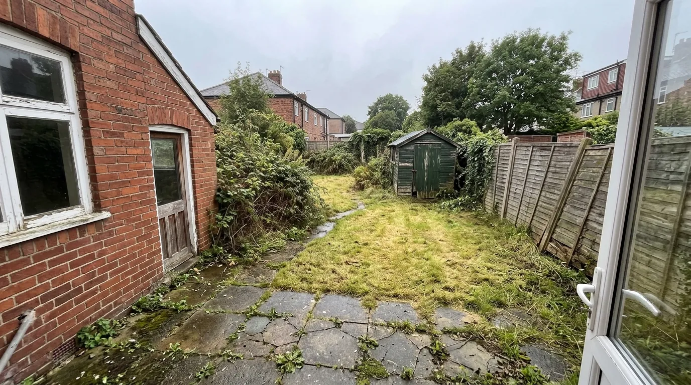 Garden · before (illustrative image)