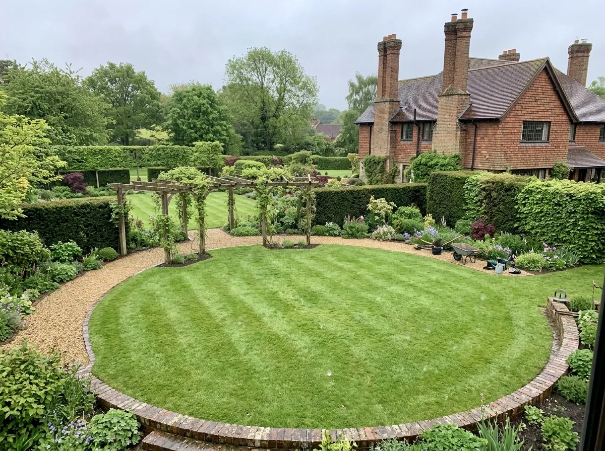 Landscaped garden (illustrative image)